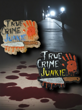 Load image into Gallery viewer, True Crime Junkie Magnet

